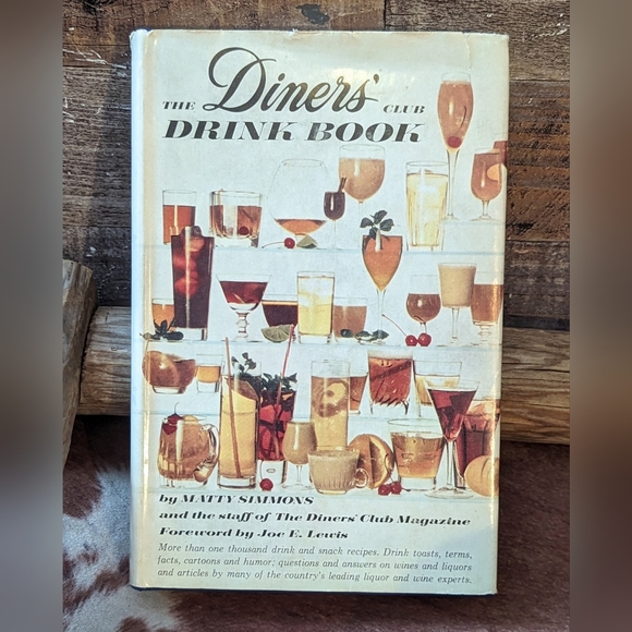 1961 The Diners Club Drink Book By Marty Simmons - Picture 1 of 15